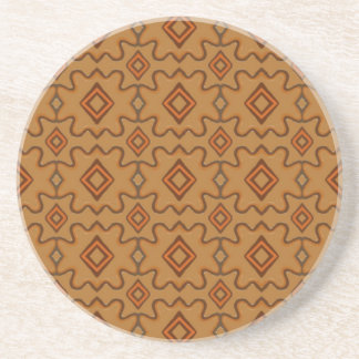 Porta-copos Cooper Brown Southwestern Pattern 