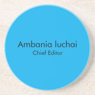 Porta-copos Copo Ocean Blue Minimalista Elegante Moderno