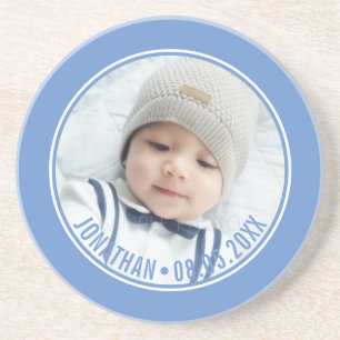 Porta-copos Cor Personalizada com Foto e Texto Personalizados