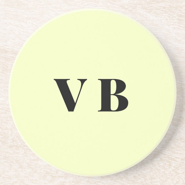 Porta-copos cor personalizada pastel simples mínima sólida per (Frente)