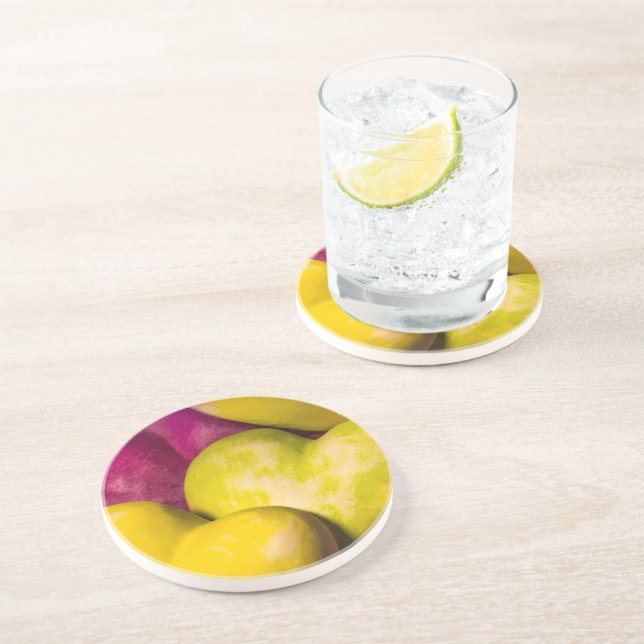 Porta-copos Coração, coração doce... (Lateral)