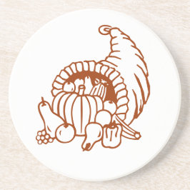 Porta copos - Corno de abundância (escuro)