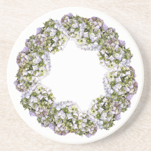Porta-copos Coroa de Hortênsia