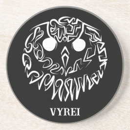 Porta-copos Coruja Branca e Negra