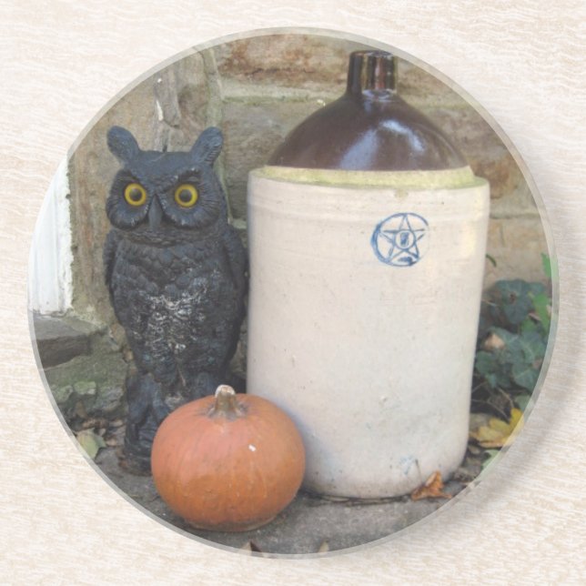 Porta-copos Coruja, Jug e Abóbora (Frente)