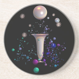 Porta-copos Cosmic Symphony Sandstone Coaster