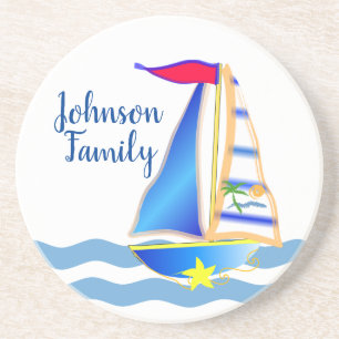 Porta-copos Costume ensolarado do dia da navigação