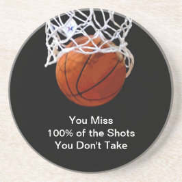 Porta-copos Cotação Motivacional Famosa de Basquete