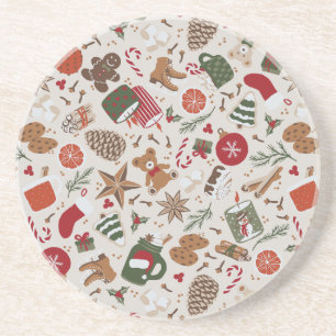 Porta-copos Cozy Natal & Spice