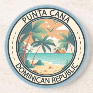 Porta-copos Crachá Punta Cana Dominicana Hut
