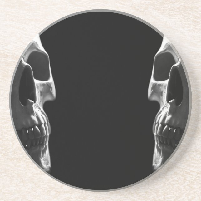 Porta-copos Crânios sorridentes (Frente)