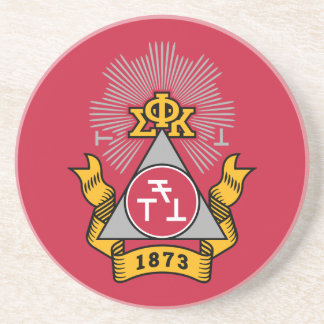 Porta-copos Crest da Phi Sigma Kappa