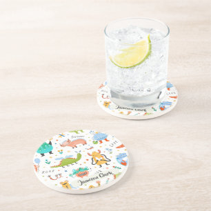 Porta-copos Crianças de Alienígena de Dinossauro Coloridas, Cu