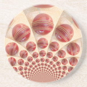 Porta-copos Cricket Balls: Array ritmado