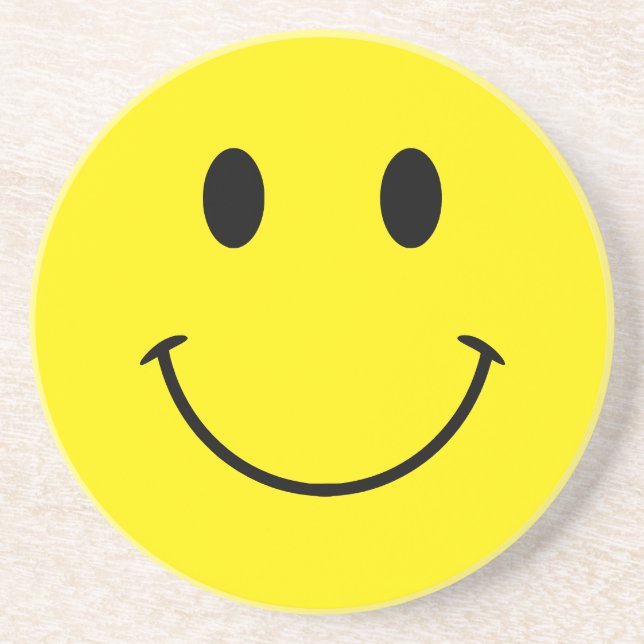 Porta-copos Custom Colors Cute Retro Smile (Frente)