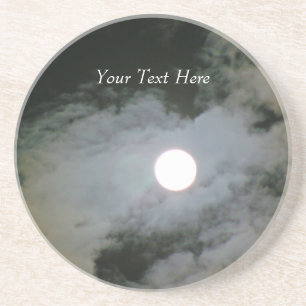 Porta copos customizável da bebida do céu da Lua