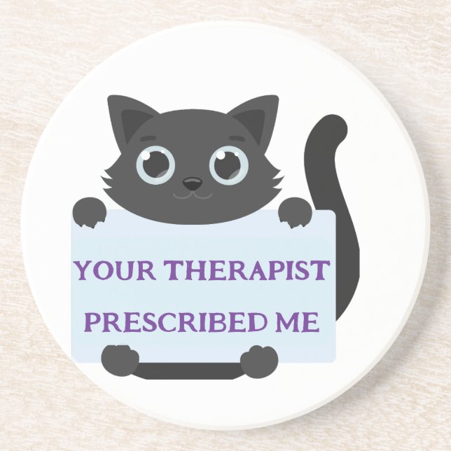 Porta-copos Cute Cat  (Frente)