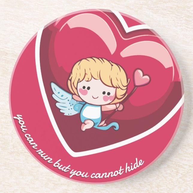 Porta-copos Cute Cupido (Frente)
