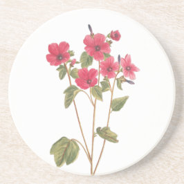 Porta copos da bebida com uma ilustração do