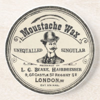Porta copos da bebida da cera do Moustache do