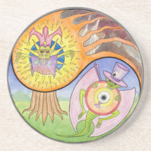 Porta copos da bebida da mandala da "erupção"