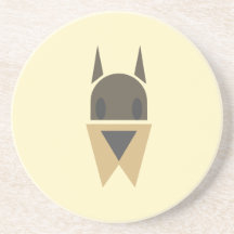 porta copos da cabeça de cão