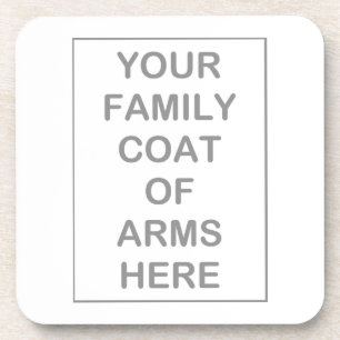 Porta copos da cortiça da brasão