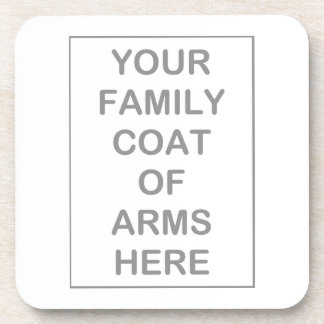 Porta copos da cortiça da brasão