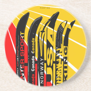 Porta copos da lâmina do esqui