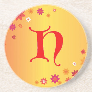 Porta copos da letra H