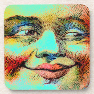 Porta copos da Lua Azul