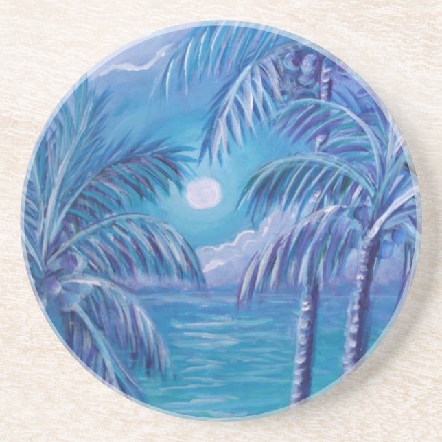 Porta copos da Noite da Lua (Frente)