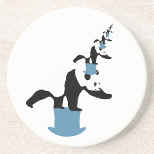 Porta copos da panda