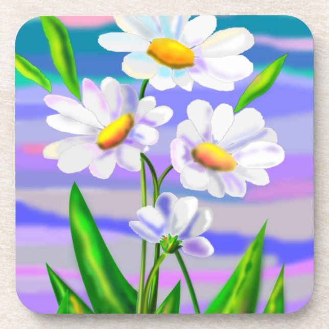 Porta copos Daisy Flowers (Frente)
