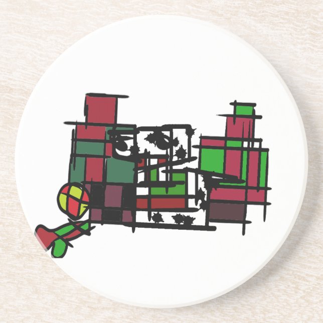 Porta-copos Dalmácia no inverno (Frente)