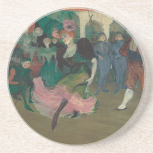 Porta-copos Dançar o Bolero - Pintura de Toulouse-Lautrec