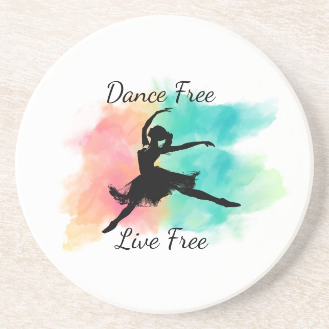 Porta-copos Dance Free Live Free Dance Keychain (Frente)