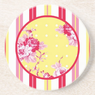 Porta copos de algodão da Vintage