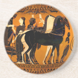 Porta copos de Aranha Negra da Grécia Antiga