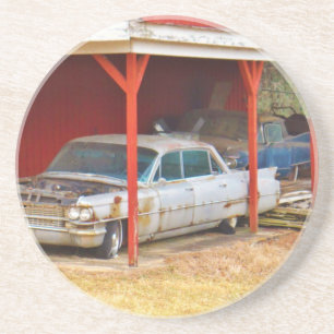 Porta-copos De Arenito 1963 Silver Sadan deville