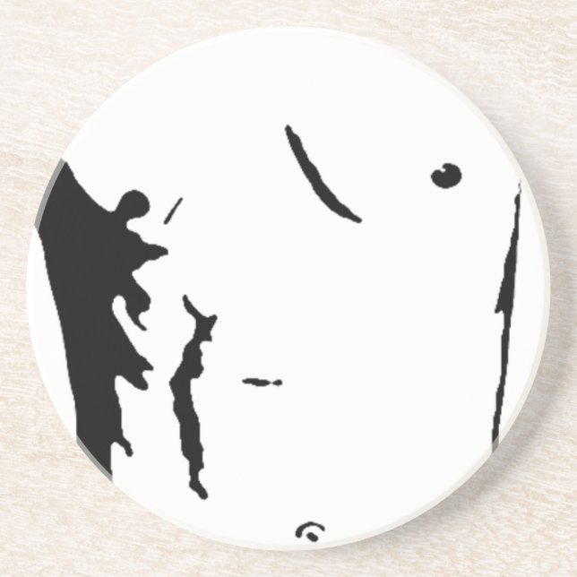 Porta-copos De Arenito Abs (Frente)