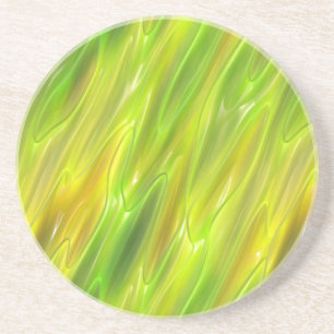 Porta-copos De Arenito Amarelo do líquido