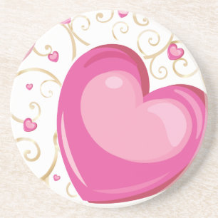 Porta-copos De Arenito Amor