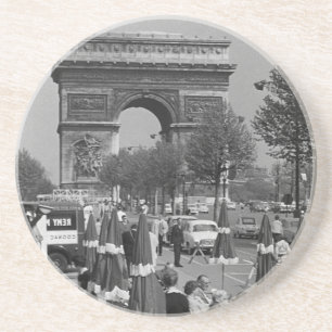 Porta-copos De Arenito Arco triunfal 1970 de France Paris