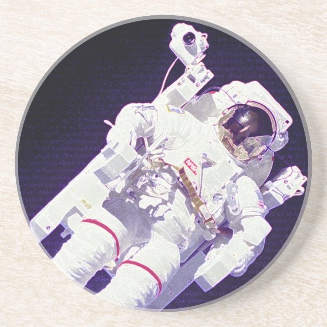 Porta-copos De Arenito Astronauta da NASA (Frente)