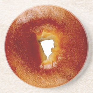 Porta-copos De Arenito Bagel