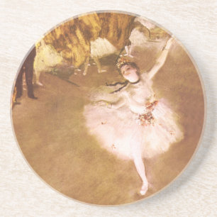 Porta-copos De Arenito Balé Dancer Degas Star Painting