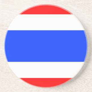 Porta-copos De Arenito Bandeira da Tailândia