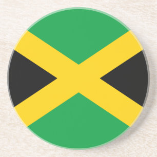 Porta-copos De Arenito Bandeira jamaicana