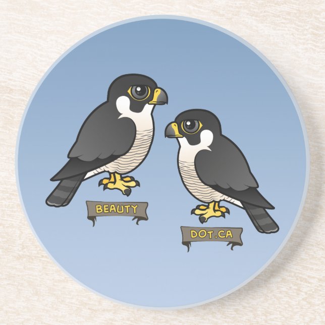 Porta-copos De Arenito Beleza & Dot.Ca (Frente)